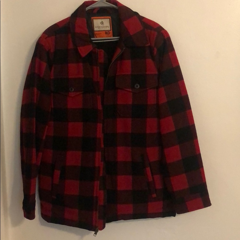Legendary Whitetails men’s medium flannel jacket